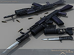  GP30 & AK74M Bayonet